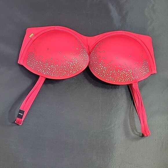 BRAND NEW  SPARKLE RED VICTORIA SECRET WOMEN"S BRA - Picture 6 of 11